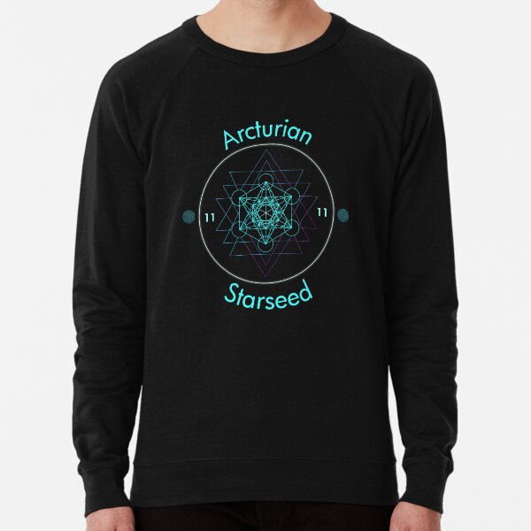 Arcturian Starseed Ascension Lightweight Sweatshirt