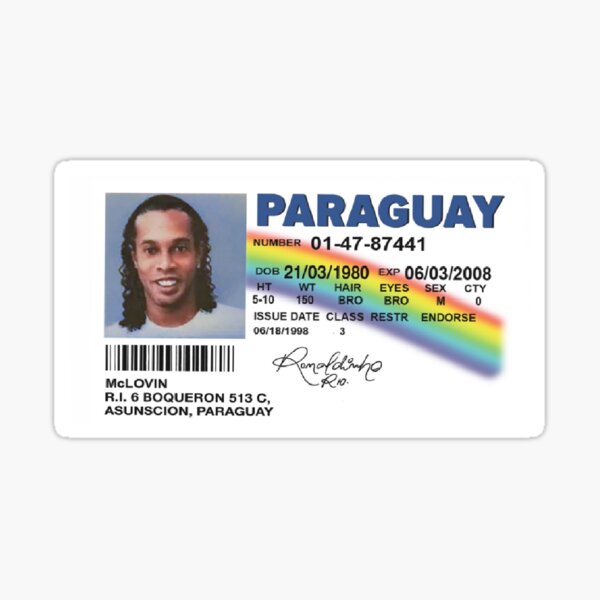 Ronaldinho Fake Id