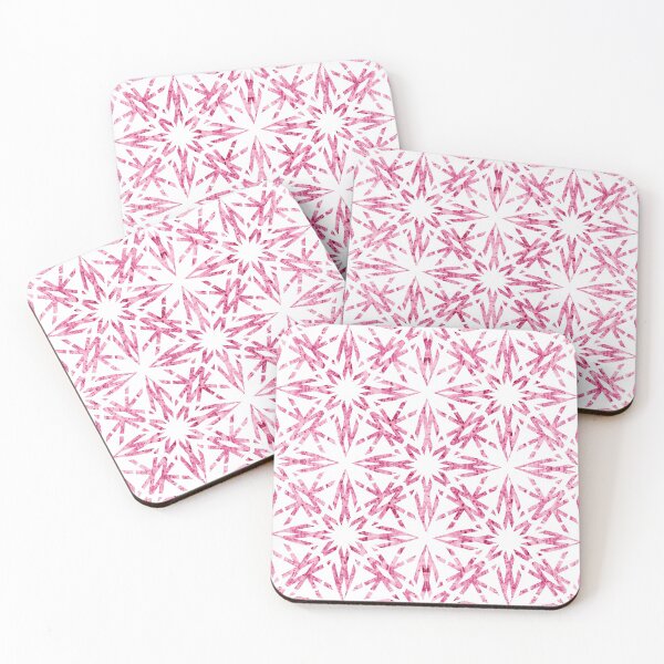 Item preview, Eight point pink tie dye star designed and sold by Lenushka.