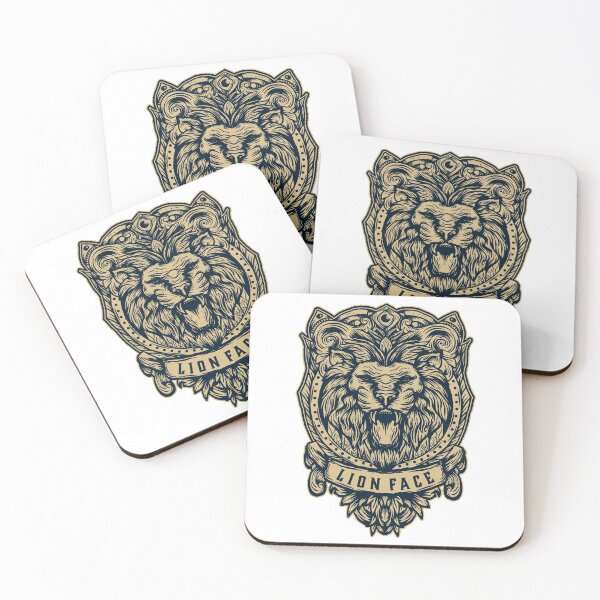 Item preview, Lion Face designed and sold by Vector Scout Lab.