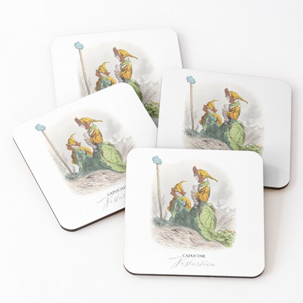 Item preview, J.J. Grandville: Nasturtium designed and sold by ebrawne.