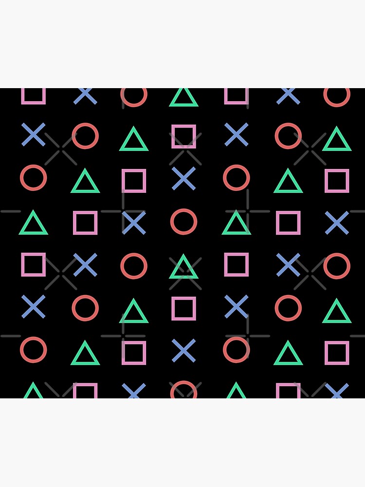 Classic Playstation Controller Buttons Icon by MaiZephyr