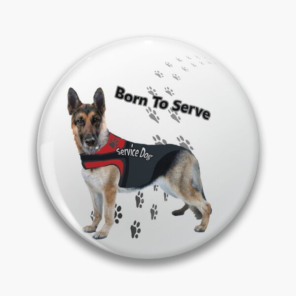 Item preview, German Shepherd Service Dog designed and sold by Friskybizpets.