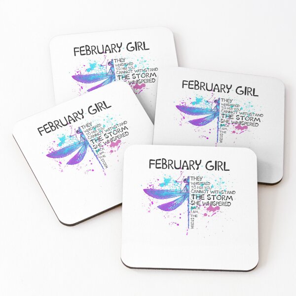 Item preview, February Girl they whispered to her you can not withstand the storm she whispered back i am the storm designed and sold by GlendaMason.