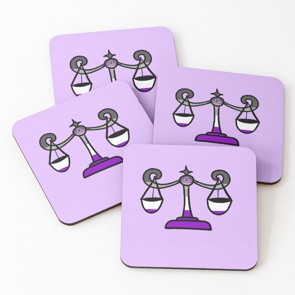 Artikelvorschau, Libra Asexual Pride entworfen und verkauft von TomeOfCartoons.