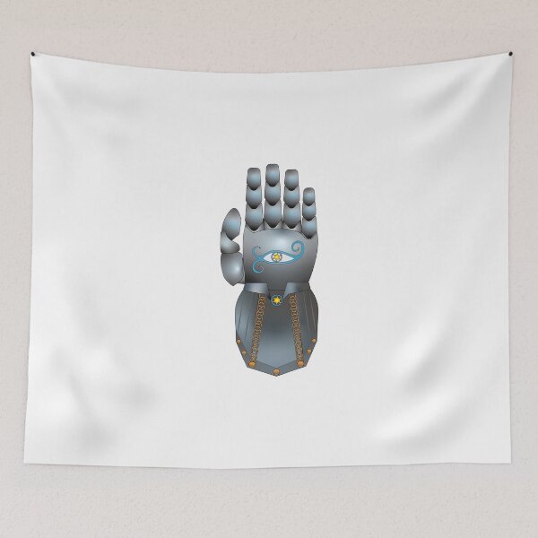 Item preview, The Vigilant One, helm of light hamsa designed and sold by sarantulas.