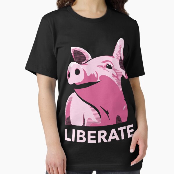 Artikel-Vorschau von  ein tapferes kleines Ferkel, das dem brutalen Leben und dem gewalttätigen Ende entkommen war, das die Menschen ihr auferlegen wollten. Sie lebt jetzt glücklich im Farm Sanctuary.

* Sweatshirt-Bilder werden viel größer gedruckt als im obigen automatisc, designt und verkauft von duallas.