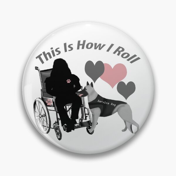 Item preview, Service Dog This Is How I Roll Girl designed and sold by Friskybizpets.