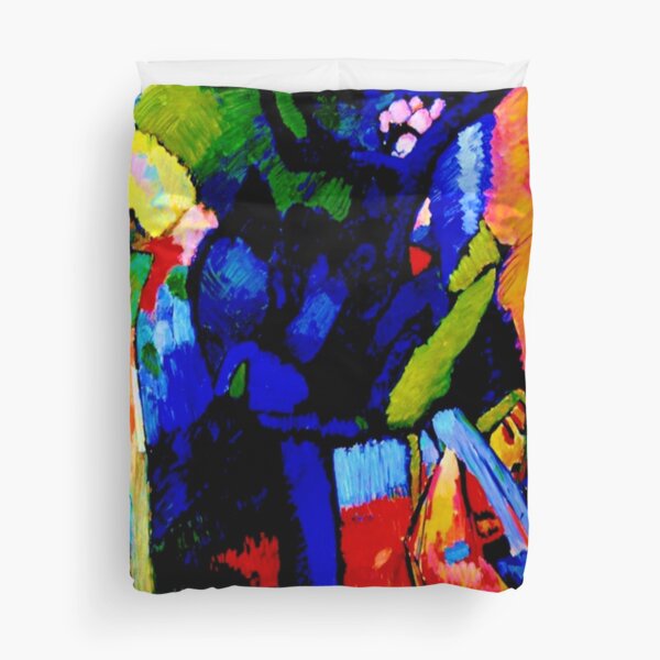 "Improvisation 4" | Wassily Kandinsky Abstract Art Duvet Cover