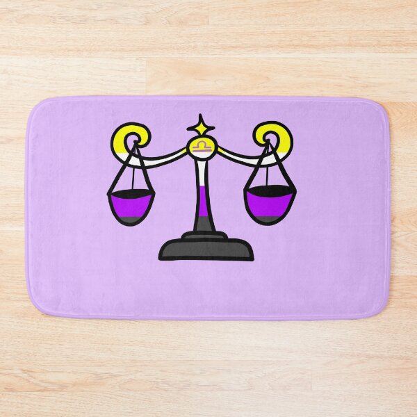 Item preview, Libra Non-Binary Pride designed and sold by TomeOfCartoons.