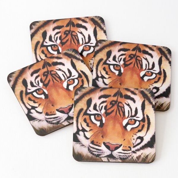 Item preview, Animals Tiger head big cat Painting picture wild cats designed and sold by Julieford.