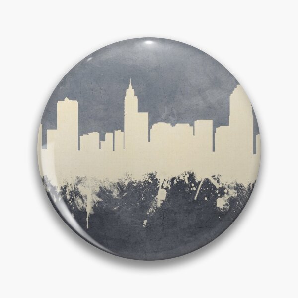 Item preview, Raleigh North Carolina Skyline designed and sold by ArtPrints.