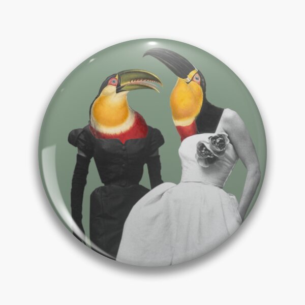Item preview, Two Bird Headed Fifties Models designed and sold by KALEIDOSCOPE UK.