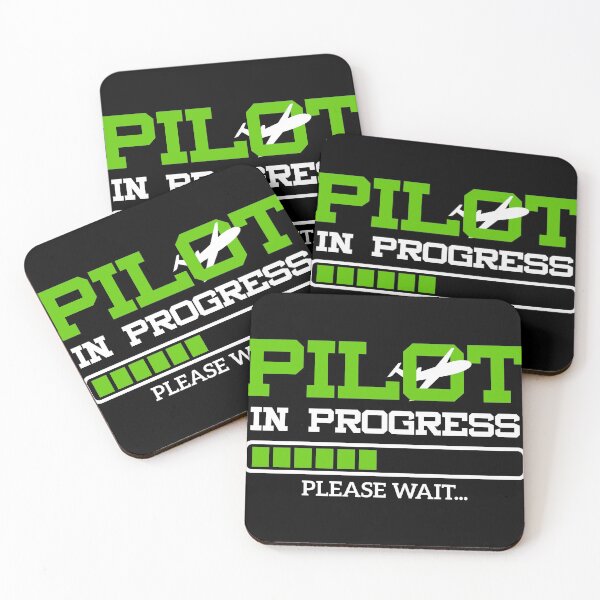 Item preview, Funny Pilot in Progress Flight Student Gift Idea product designed and sold by Lisbob.