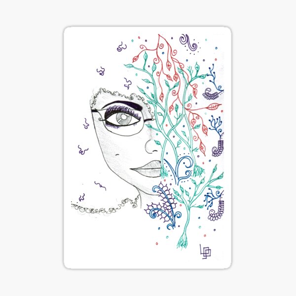 One with Nature Sticker