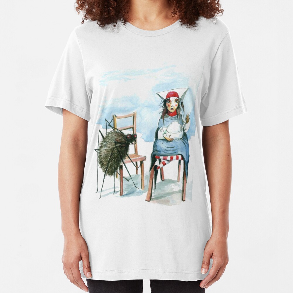 Little Miss Muffet Slim Fit T-Shirt