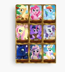 The Pony Elements Canvas Print