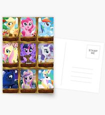 The Pony Elements Postcards