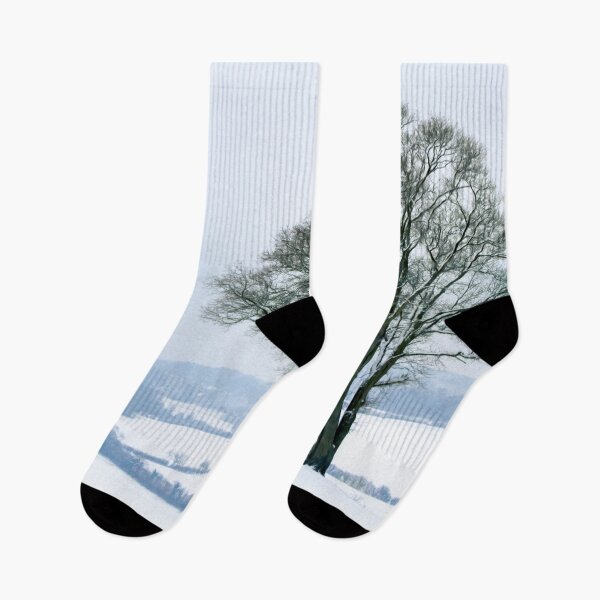 Item preview, Ash Tree in the Snow designed and sold by FOLK ART FUSION by heidiannemorris.