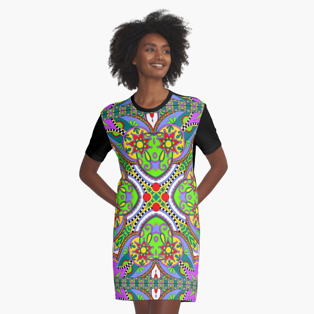 Item preview, Graphic T-Shirt Dress designed and sold by SBernadette.