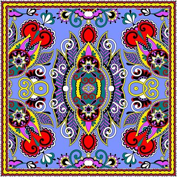 Artwork thumbnail, Mandala Vibrant Flower Pattern by SBernadette
