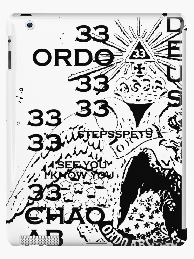 Order From Chaos Ordo Ab Chao Ipad Case Skin By Drawingstraws Redbubble