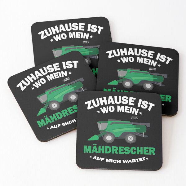 Artikelvorschau, Zuhause ist wo mein Mähdrescher auf mich wartet entworfen und verkauft von desislogn.