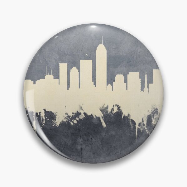 Artikelvorschau, Indianapolis Indiana Skyline entworfen und verkauft von ArtPrints.