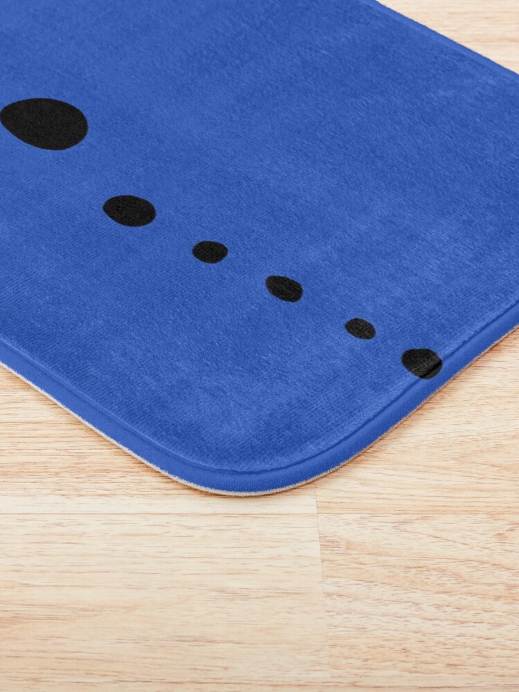 Alternate view of Bleu II - Joan Mirò Bath Mat