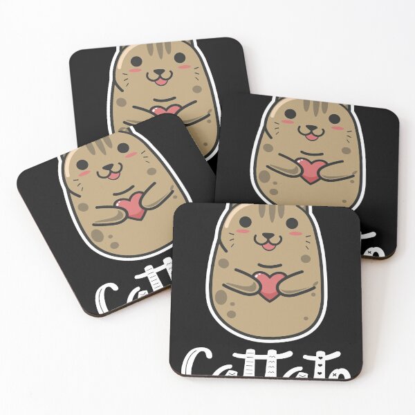 Item preview, Cat Potato Cattato Hilarious Novelty design designed and sold by Lisbob.