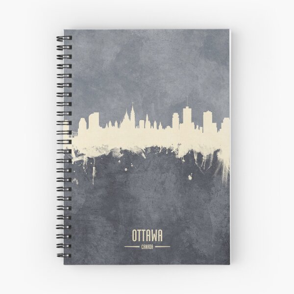 Artikelvorschau, Ottawa Canada Skyline entworfen und verkauft von ArtPrints.