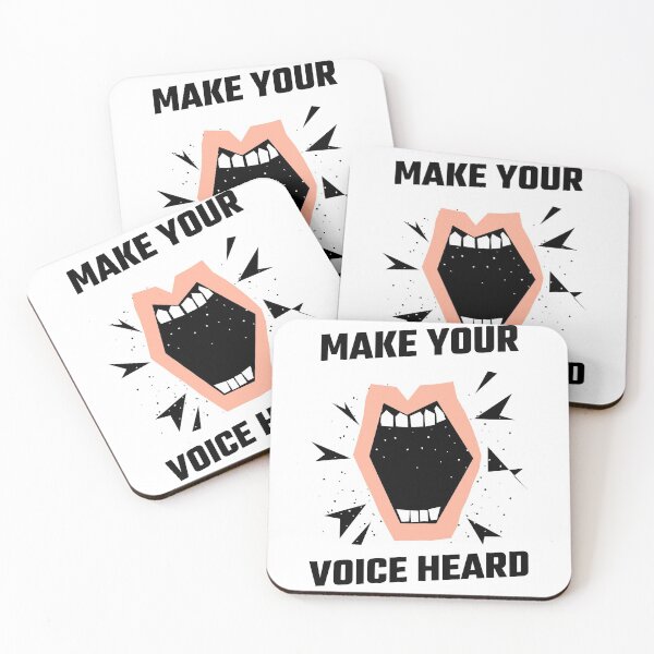 Item preview, Make Your Voice Heard designed and sold by RiseUpNUpRise.
