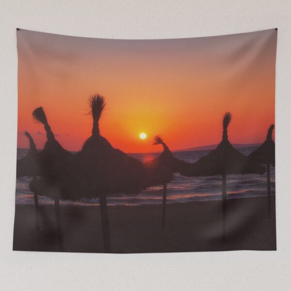 Item preview, Sunset at Playa de Palma designed and sold by bestofmallorca.