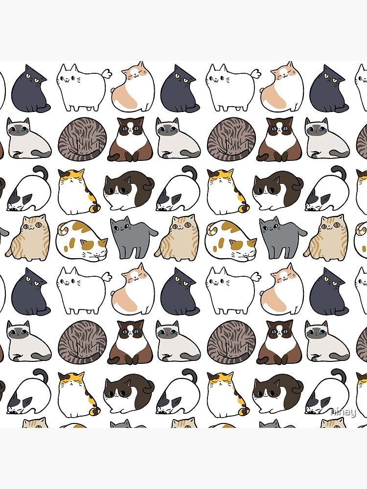 Thumbnail 2 of 2, Tote Bag, Cats Cats Cats designed and sold by ninay.