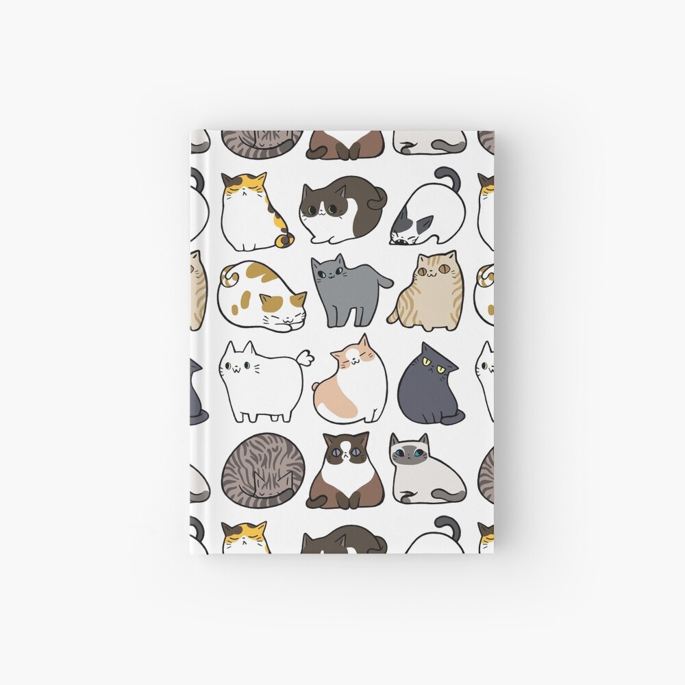 Cats Cats Cats Hardcover Journal