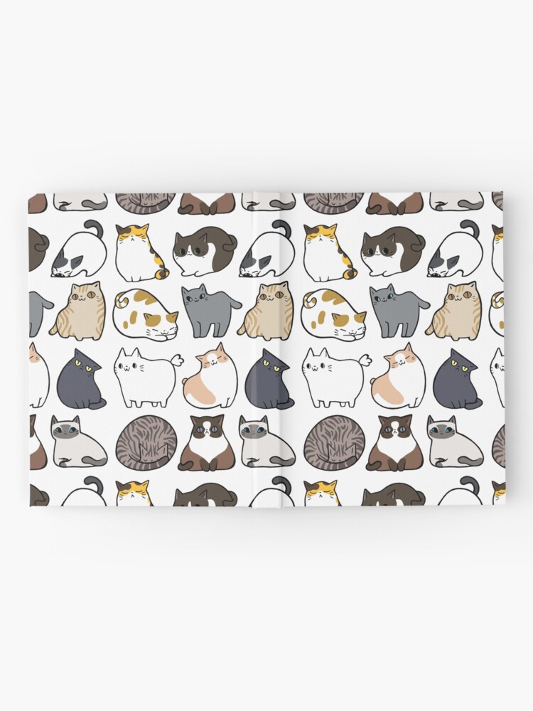 Thumbnail 2 of 3, Hardcover Journal, Cats Cats Cats designed and sold by ninay.