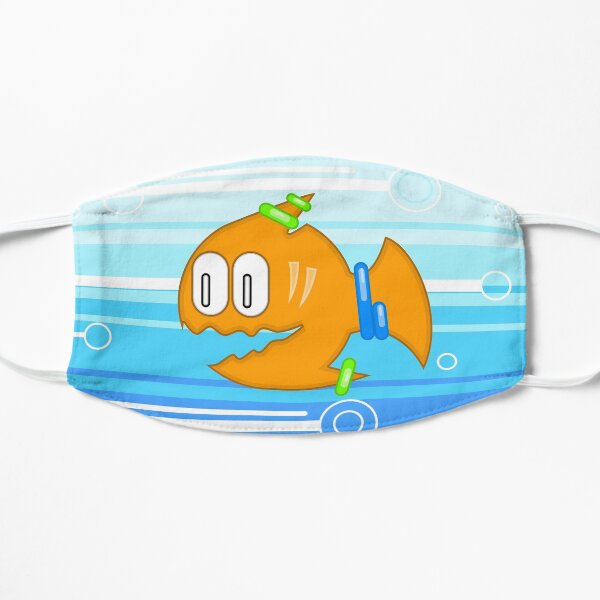 Orange Fish Mask