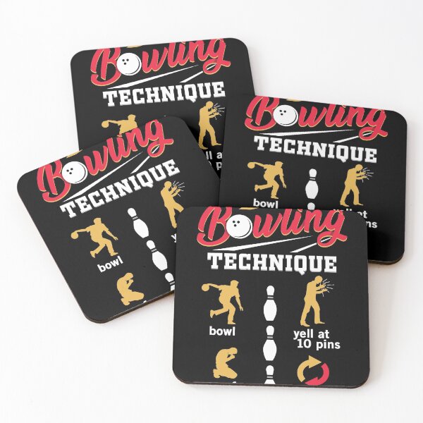 Item preview, Bowling Technique Gift Design Funny Bowling Gift design designed and sold by Lisbob.