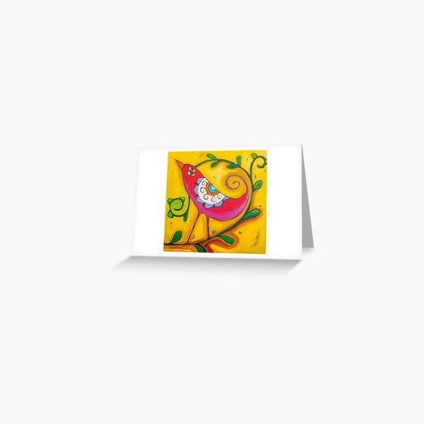 Sun on the Lovebird Greeting Card