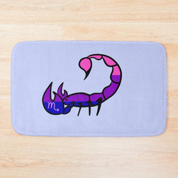 Aperçu de l'œuvre Scorpio Bisexual Pride créée et vendue par TomeOfCartoons.