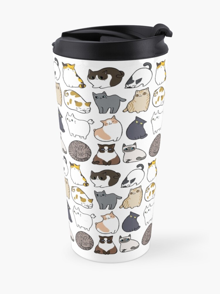 Alternate view of Cats Cats Cats Travel Mug