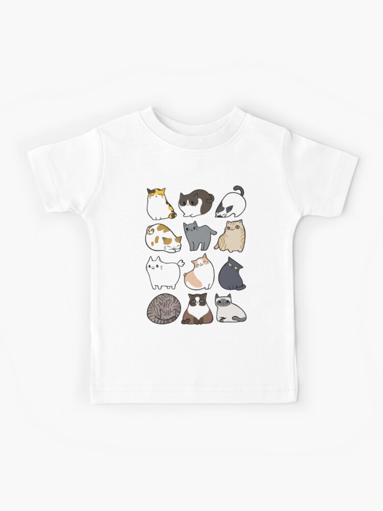 Cat shirt kids best sale