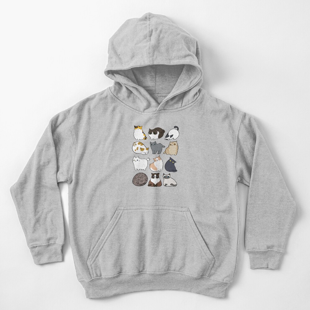 Cats Cats Cats Kids Pullover Hoodie