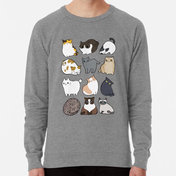 Cats Cats Cats Lightweight Sweatshirt