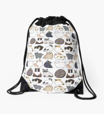 Cats Cats Cats Drawstring Bag