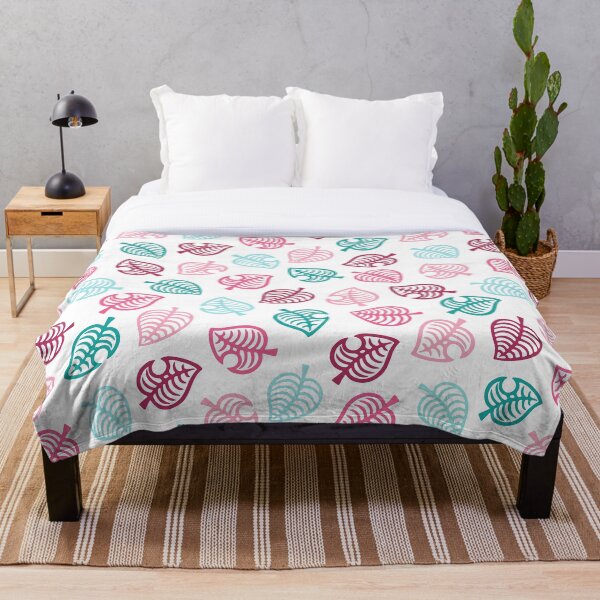 Animal motif pink Throw Blanket