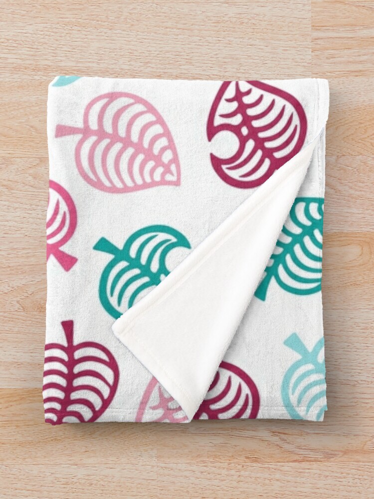 "Animal Crossing pink" Throw Blanket by MLolotte | Redbubble