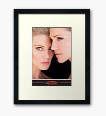 Tricia Helfer and Katee Sackhoff by Dennys Ilic Photography Framed Print