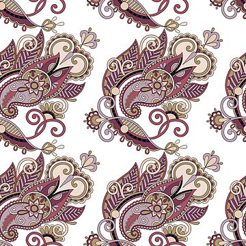 Artwork thumbnail, Mandala Vibrant Flower Pattern  by SBernadette