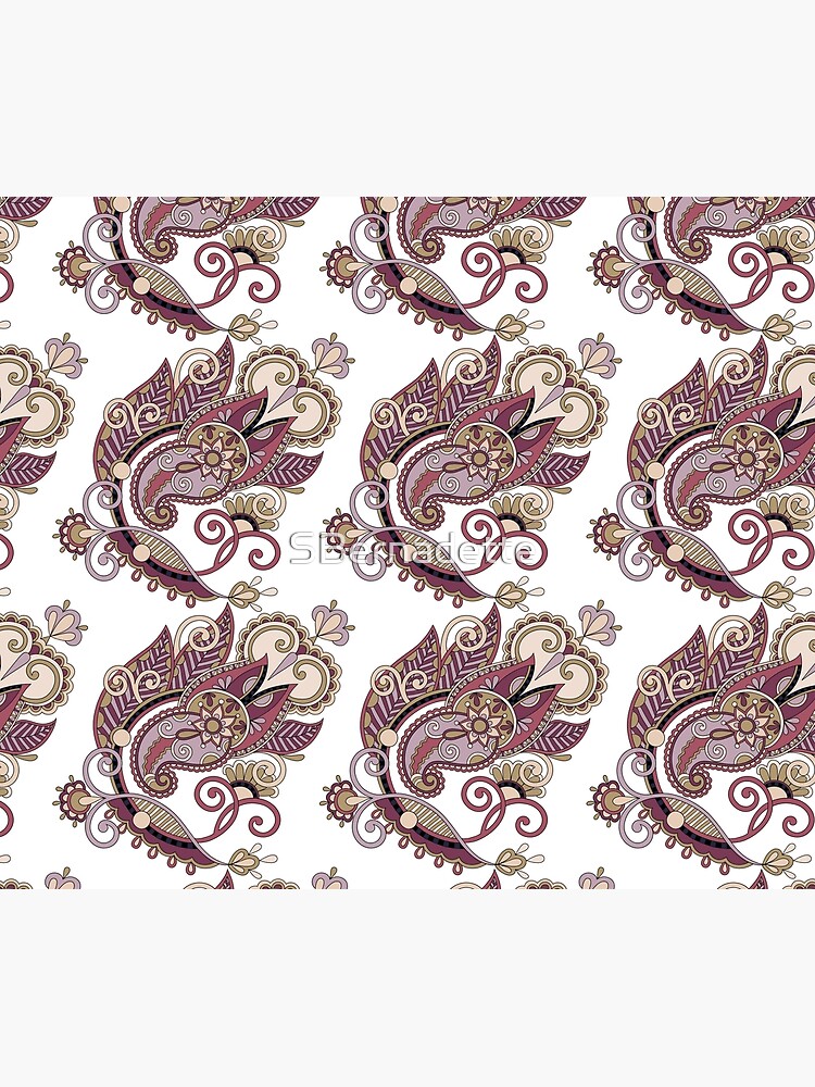 Thumbnail 2 of 2, Duvet Cover, Mandala Vibrant Flower Pattern designed and sold by SBernadette.